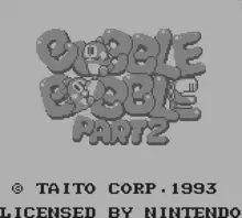 Image n° 4 - screenshots  : Bubble Bobble Part 2